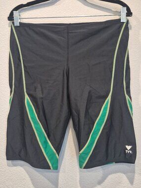 TYR Black Jammers Swimsuit Men's 38